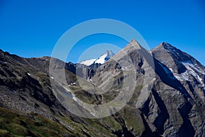 View of the GroÃÅ¸glockner, the largest mountain in Austria